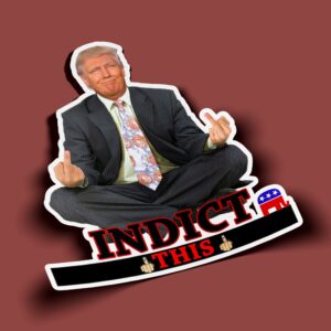 Indict This Trump Sticker