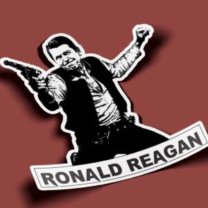 Ronald RayGun Sticker