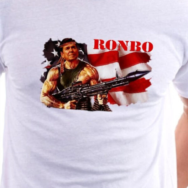 Ronbo Shirt Ronald Reagan Shirt Rambo TShirt