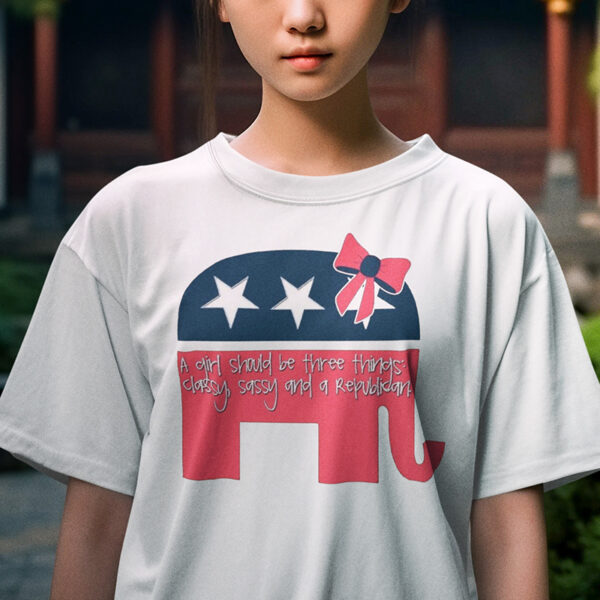 A Girl Should Be Three Things, Classy Sassy and a Republican Shirt